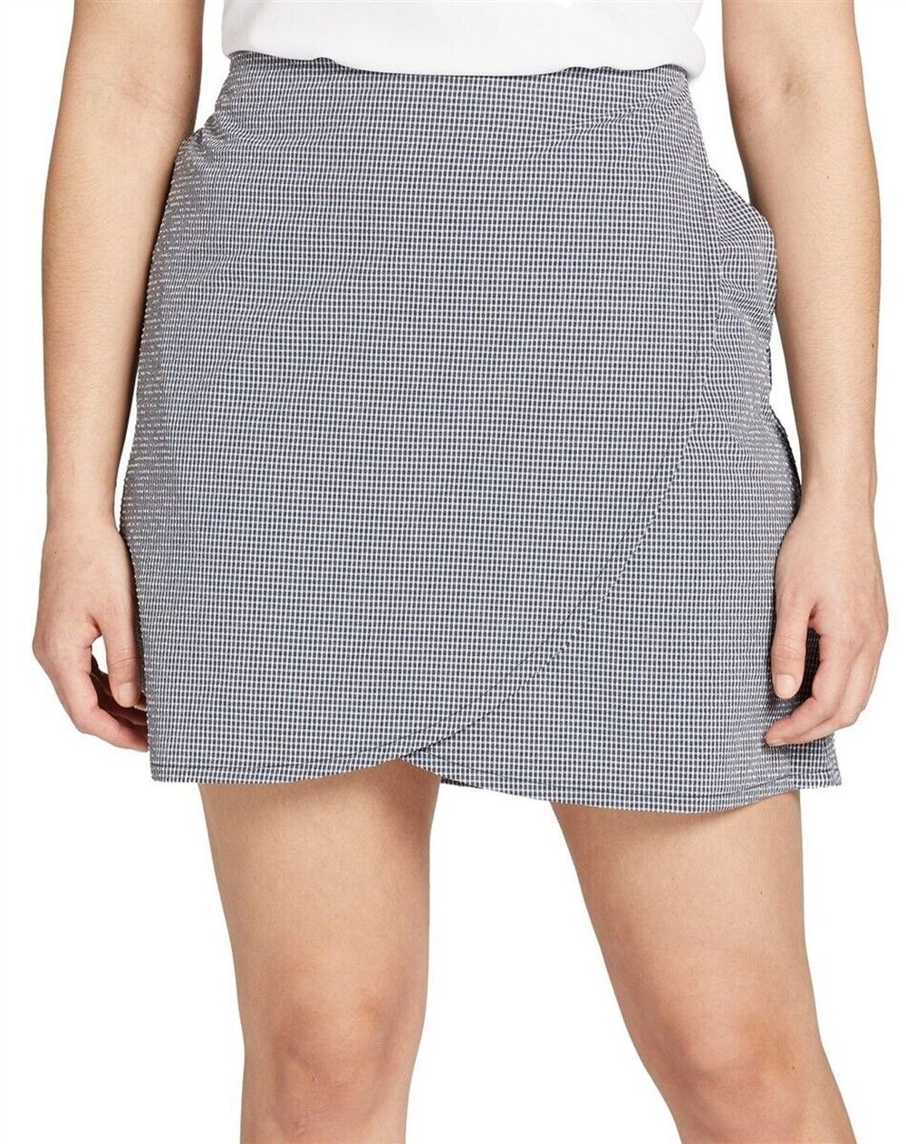 1069 NWT Lady Hagen Seer Sucker Skort White/Navy Size 18